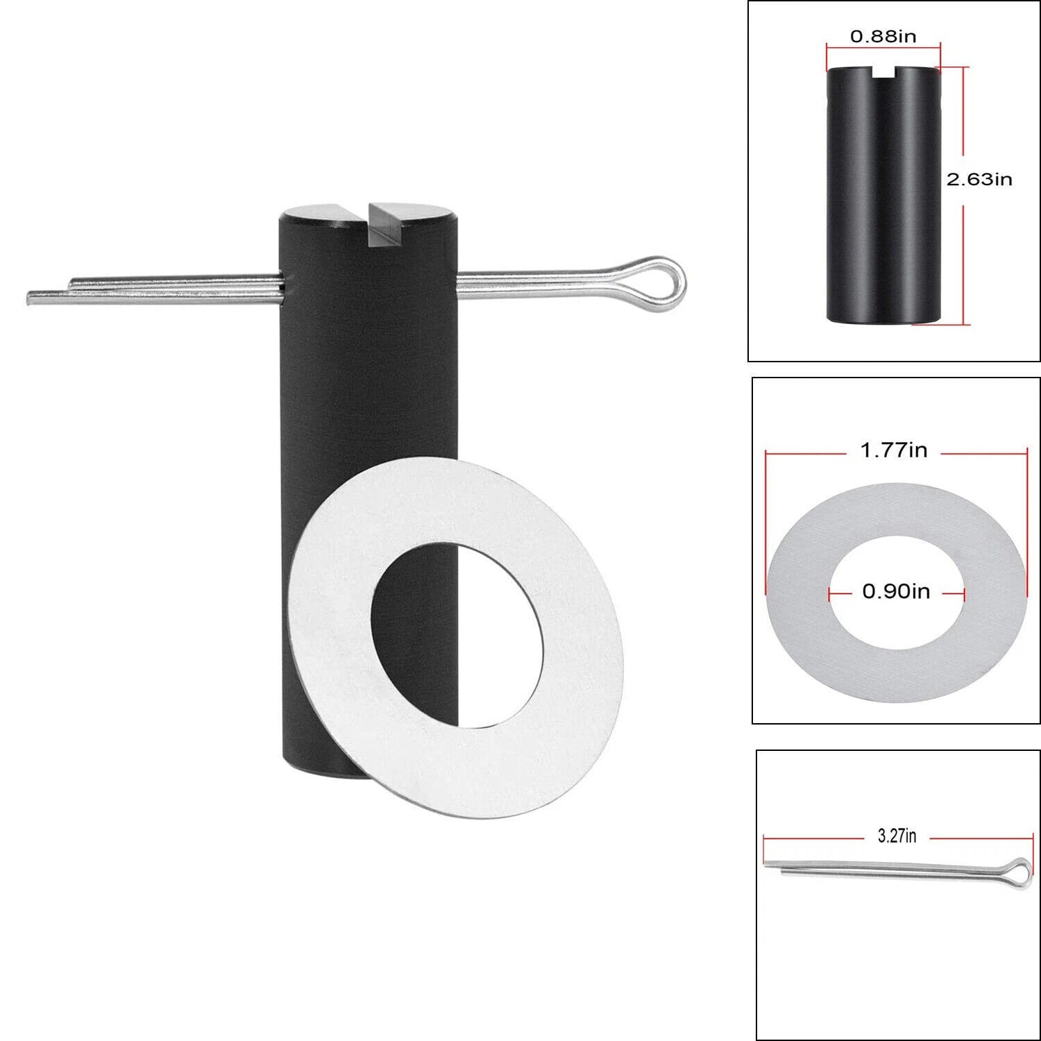 Lower Gimbal Housing Steering Pin for MerCruiser Alpha Bravo (17-8M0073409, 17-99353)