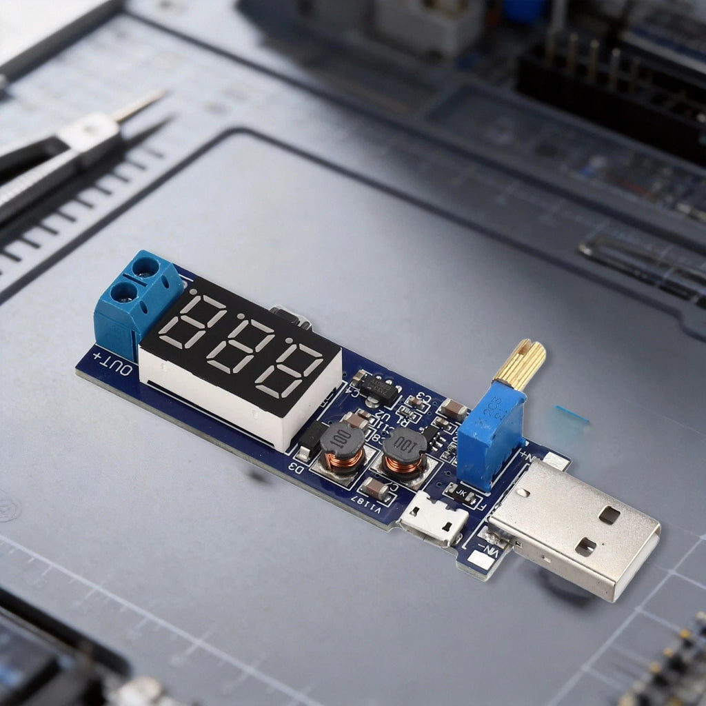 Adjustable USB Voltage Regulator Boost Converter 5V to 24V Output