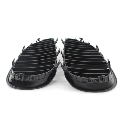 Front Kidney Grille for BMW 5-Series E60/E61 (2004–2009) Gloss Black