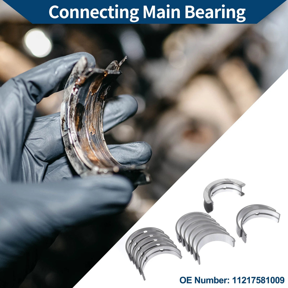 Main Bearing Set Replacement for BMW X6 2008–2018
