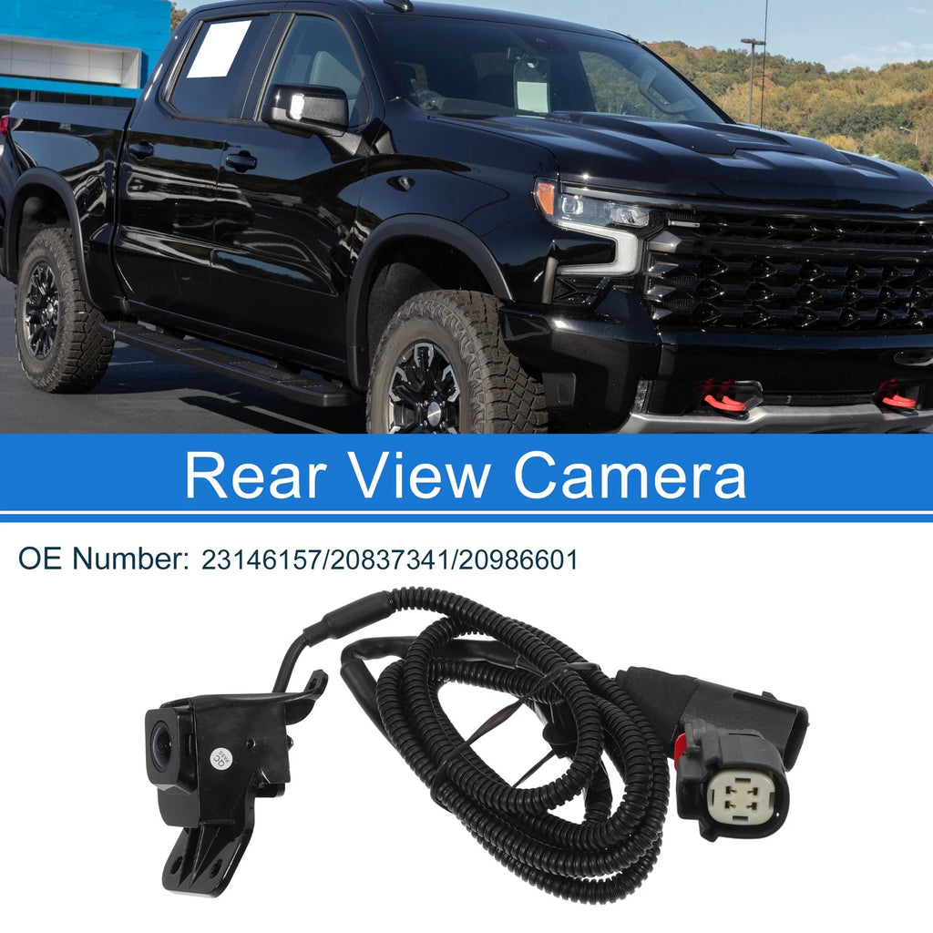 Rear View Camera Backup Replacement 120-180 Degree for Chevrolet Silverado (2011–2019)