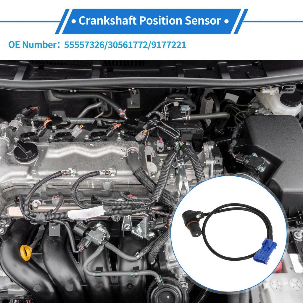 Crankshaft Position Sensor for Saab 9-5 2.0t (2000–2009) No. 55557326