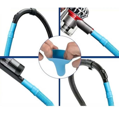4 Piece Vacuum Hose Kit for Deep Duct Cleaning
