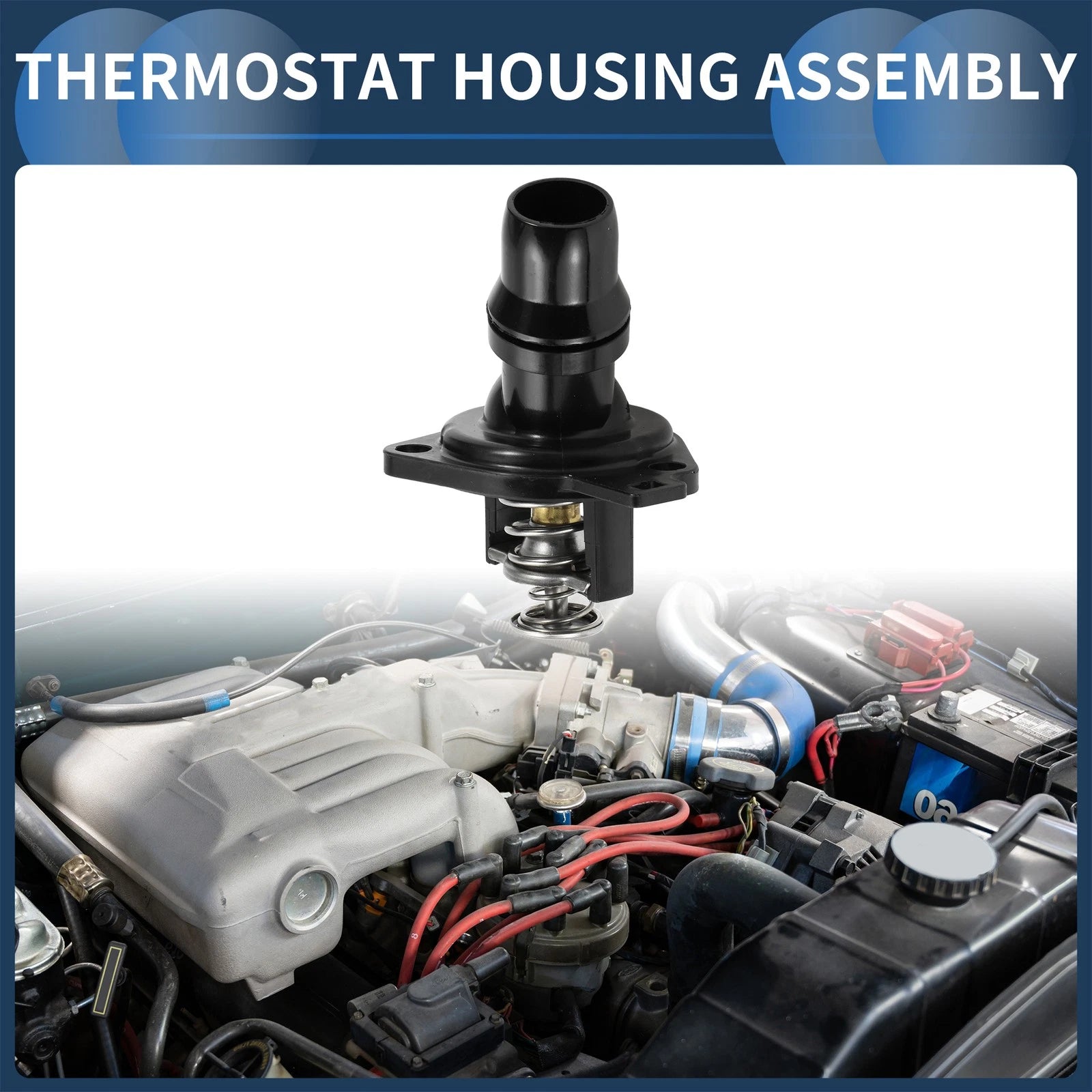 Engine Coolant Thermostat Housing Assembly for Honda Accord (2003–2007)