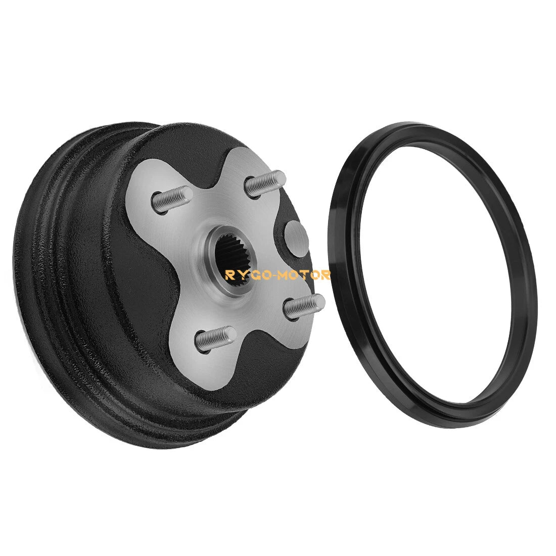 Brake Drum Hub & Dust Seal for Yamaha Timberwolf 250 (1994–2000)