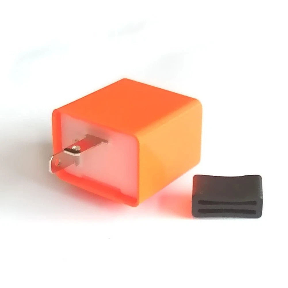 LED Flasher Relay for Power Range 0.1W-100W (ABS Construction)