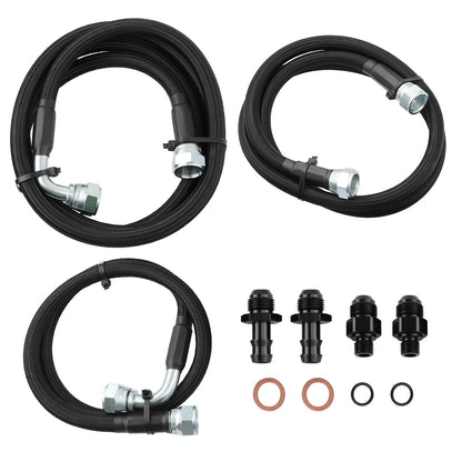 Transmission Cooler Hose Line Kit for Dodge Ram Cummins 5.9L 48RE (2003–2007)