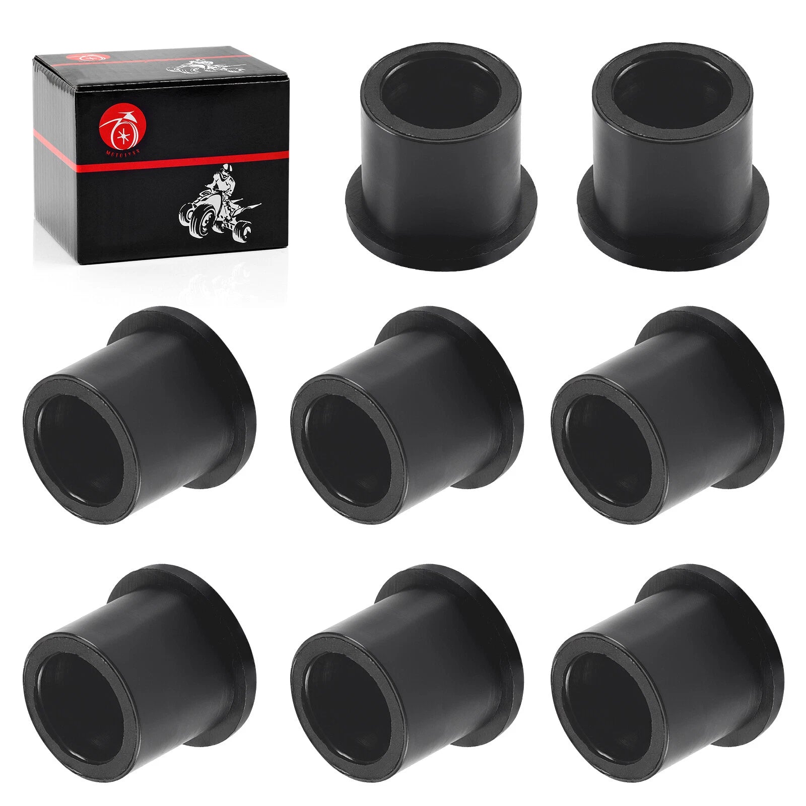 8x Front A-Arm Bushing Kit for Polaris Sportsman Outlaw 50 90 110 (2007–2021)