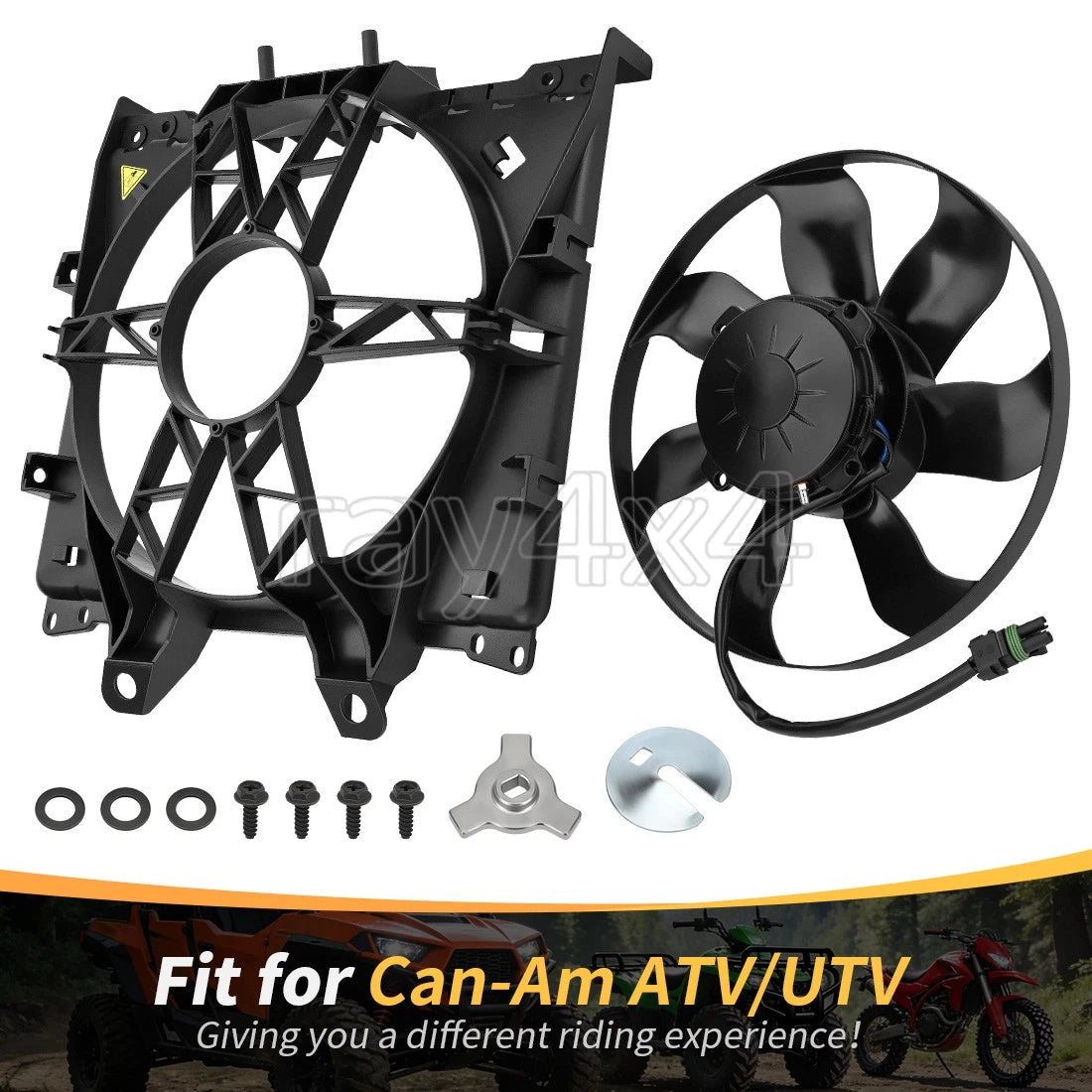Cooling Radiator Fan 709200564 for Can-Am Outlander Renegade Maverick (2015–2023)