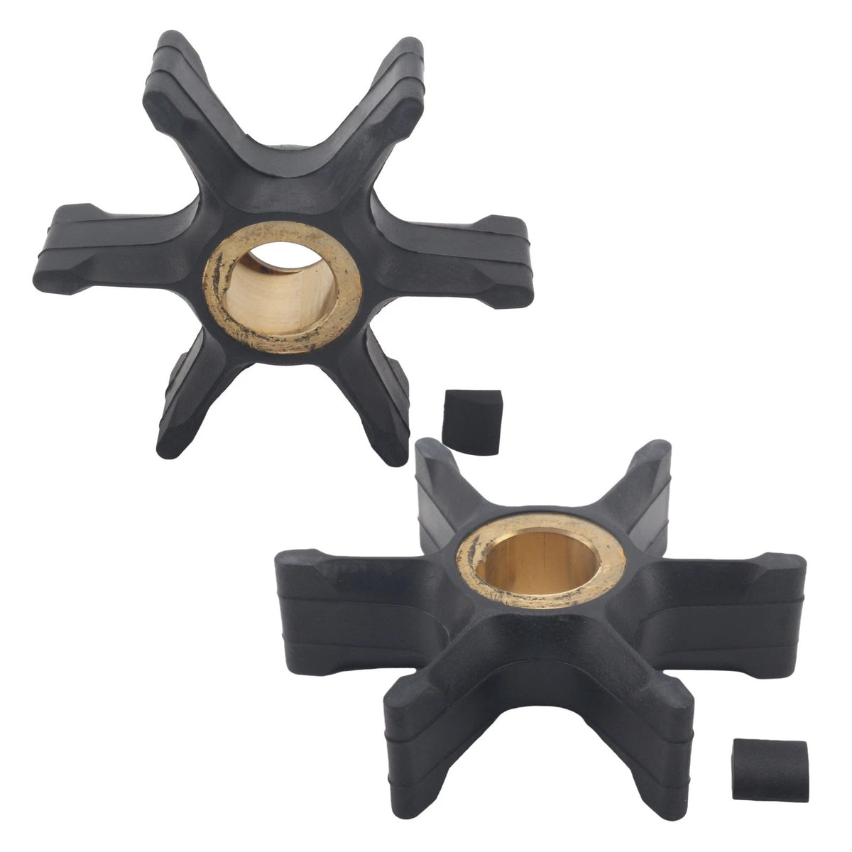 Water Pump Impeller & Key for Evinrude Johnson Outboard 40-75 HP (0396725)