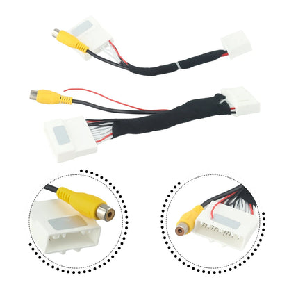 Front Camera 24Pin Rear Camera Adapter Cable for Toyota Land Cruiser Prado