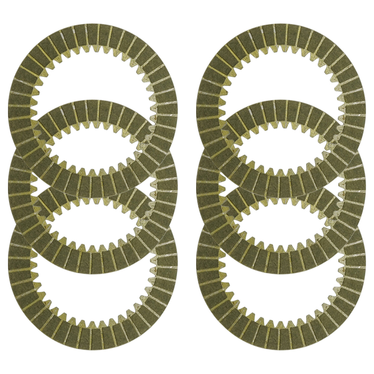 Clutch Friction Plates Set Replacement for Honda Foreman Rubicon 520 (2020–2023)