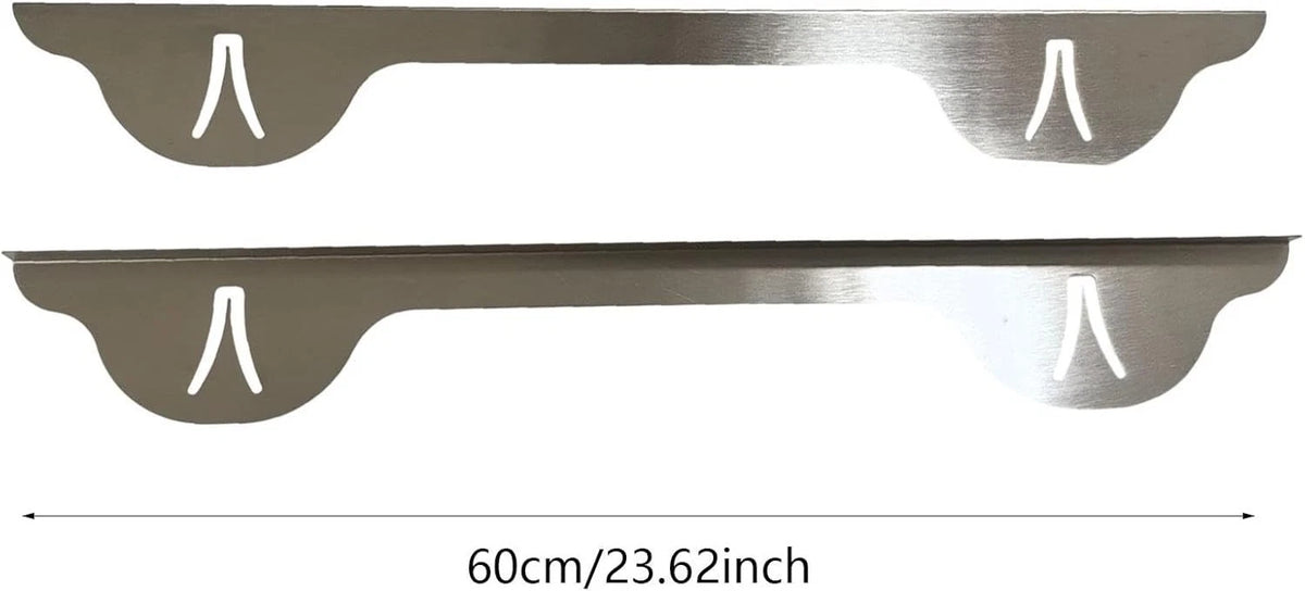 Stove Gap Cover for Kitchen Organizer (Stainless Steel)