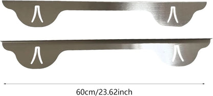 Stove Gap Cover for Kitchen Organizer (Stainless Steel)