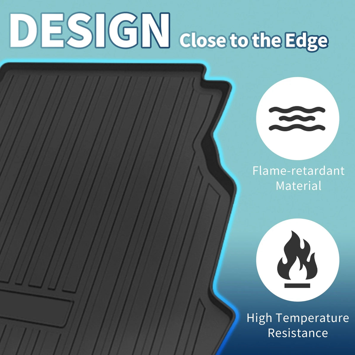 Cargo Liner Rear Trunk Mat TPE Replacement for Mercedes Benz C Class W206 (2022–2024)