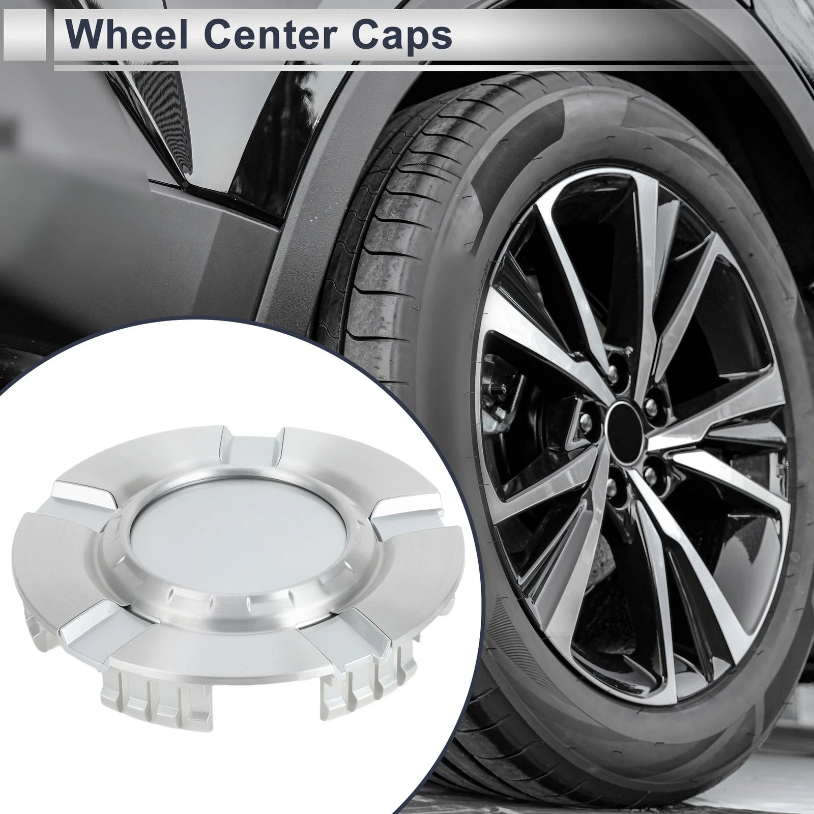 Wheel Center Caps Replacement for Chevrolet Silverado 1500 (2007–2013)