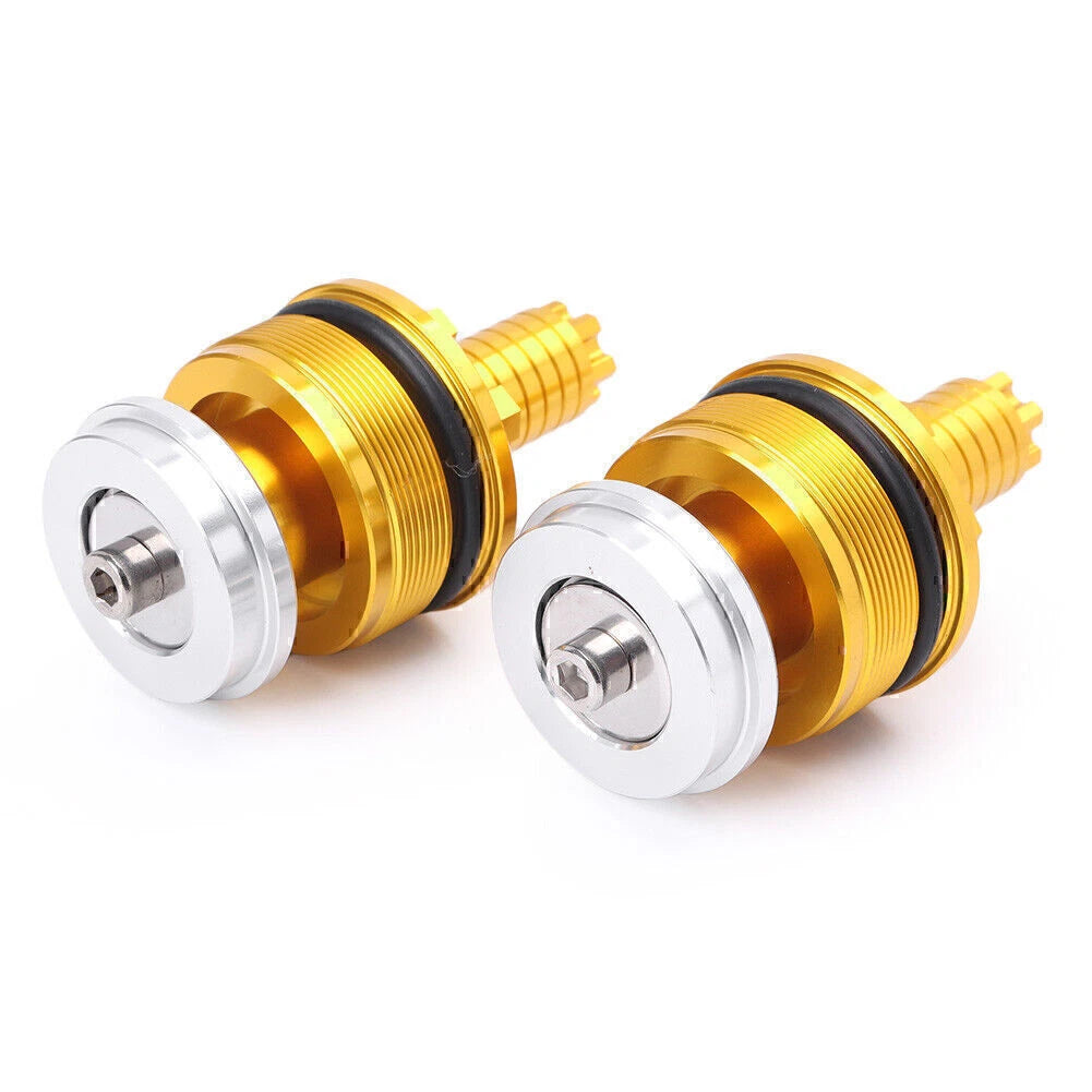 2X Front Shock Absorber Screw Cover Cap for Yamaha YZF-R25/R3 (2014–2023)