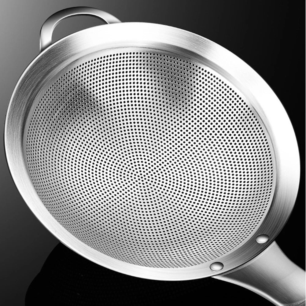 Stainless Steel Soy Milk Filter Spoon with Handle for Kitchen Tool