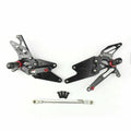 Aluminum Rearsets Footpegs for Yamaha MT-03 MT-25 (2015–2018) Black T9