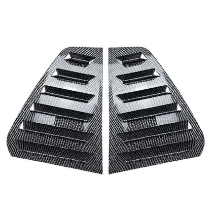 Set of 2 Rear Window Side Vent Shutter Louvers for VW Golf MK7 MK7.5 (2014–2019)