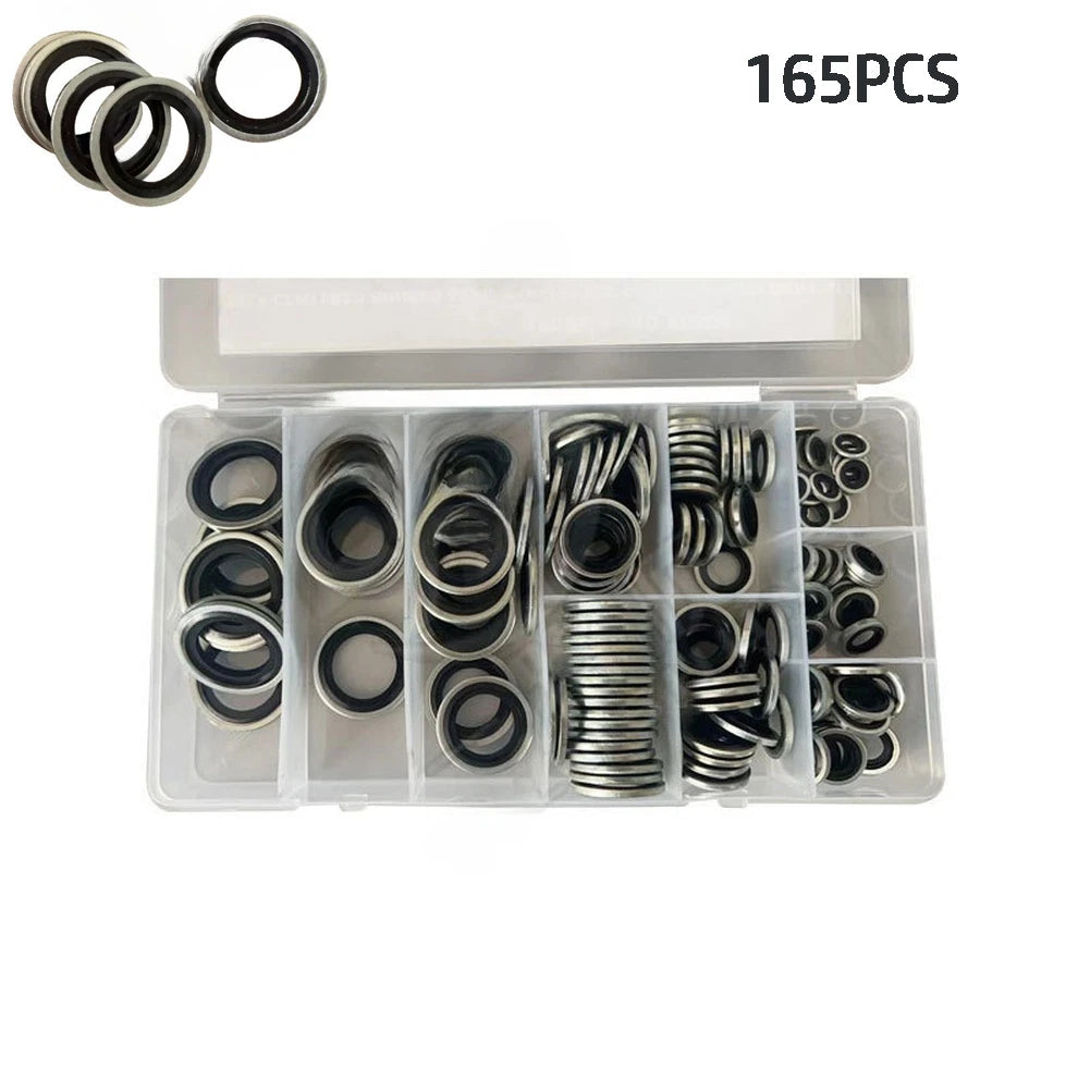 165PCS Gasket Kit for Engine Hydraulic Use