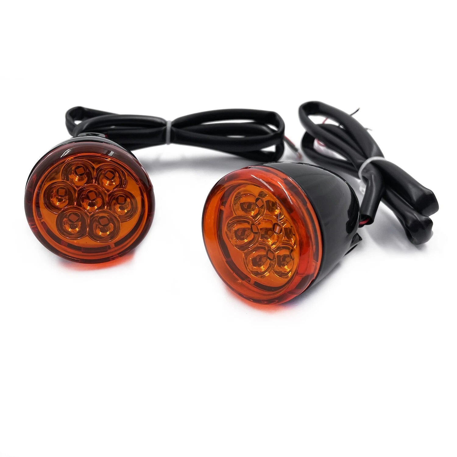 Front Running Brake Turn Signal Light Indicator Amber for Harley Sportster (1992–2023)