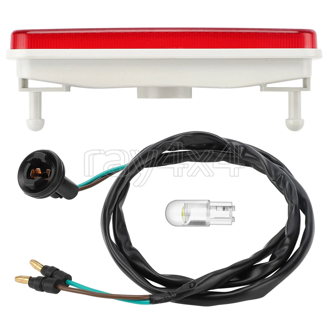 Tail Light Assembly w/ Socket & Bulb for Honda Recon 250 TRX250TE TRX250TM (2001–2004)