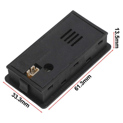 DC Voltage Meter for Electric Motorcycle Batteries