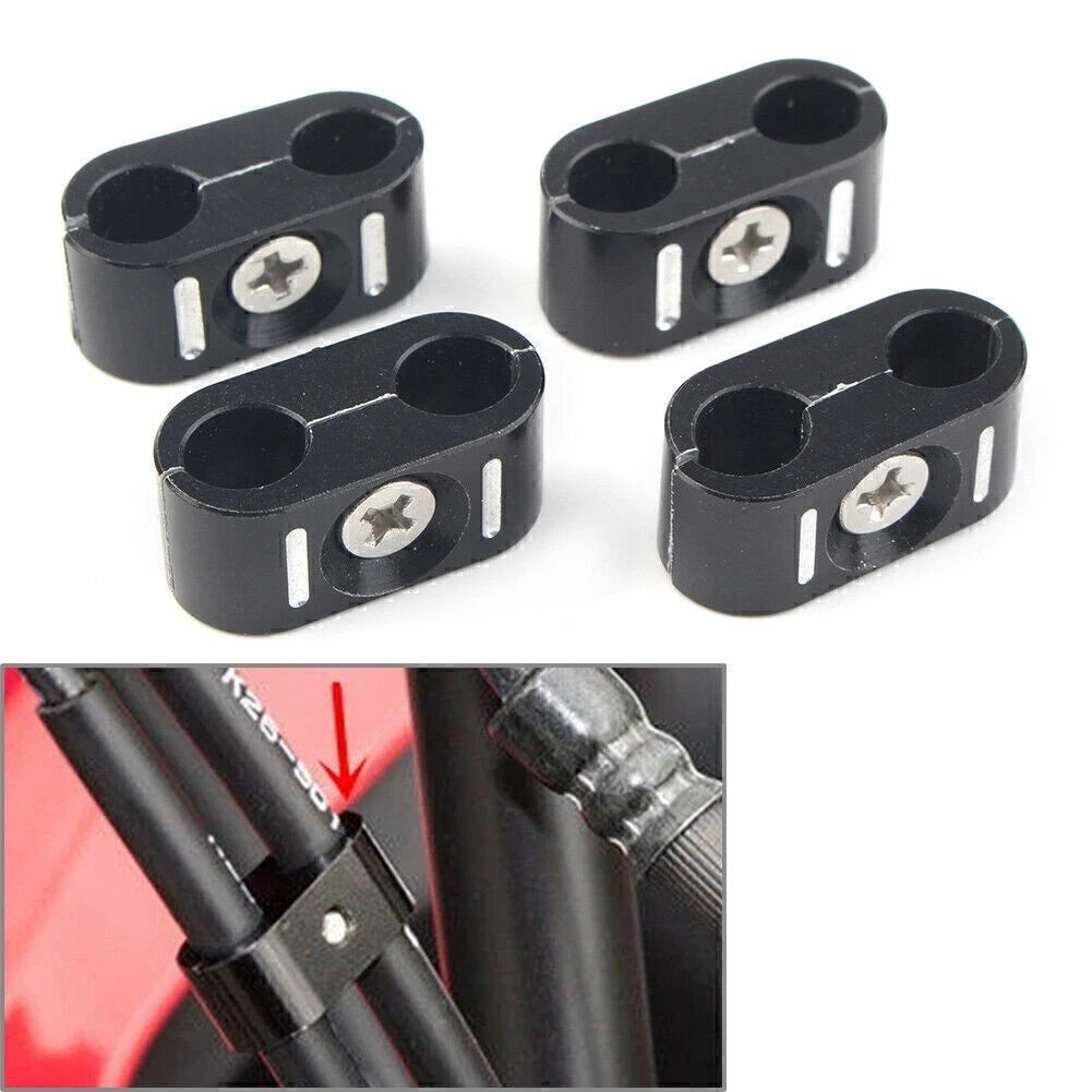 Brake Dual Cable Holder Clamp for Harley (1984–Present)