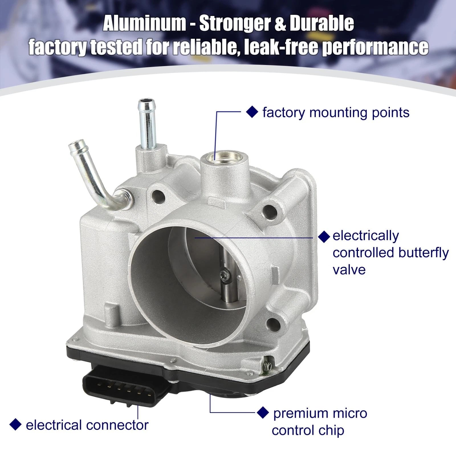 Throttle Body Assembly OEM Replacement for Toyota Matrix Corolla (2005–2008)