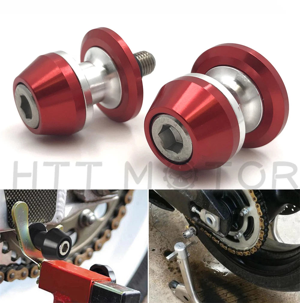 8mm CNC Swingarm Spools Sliders for Universal Motorcycle (All Years)