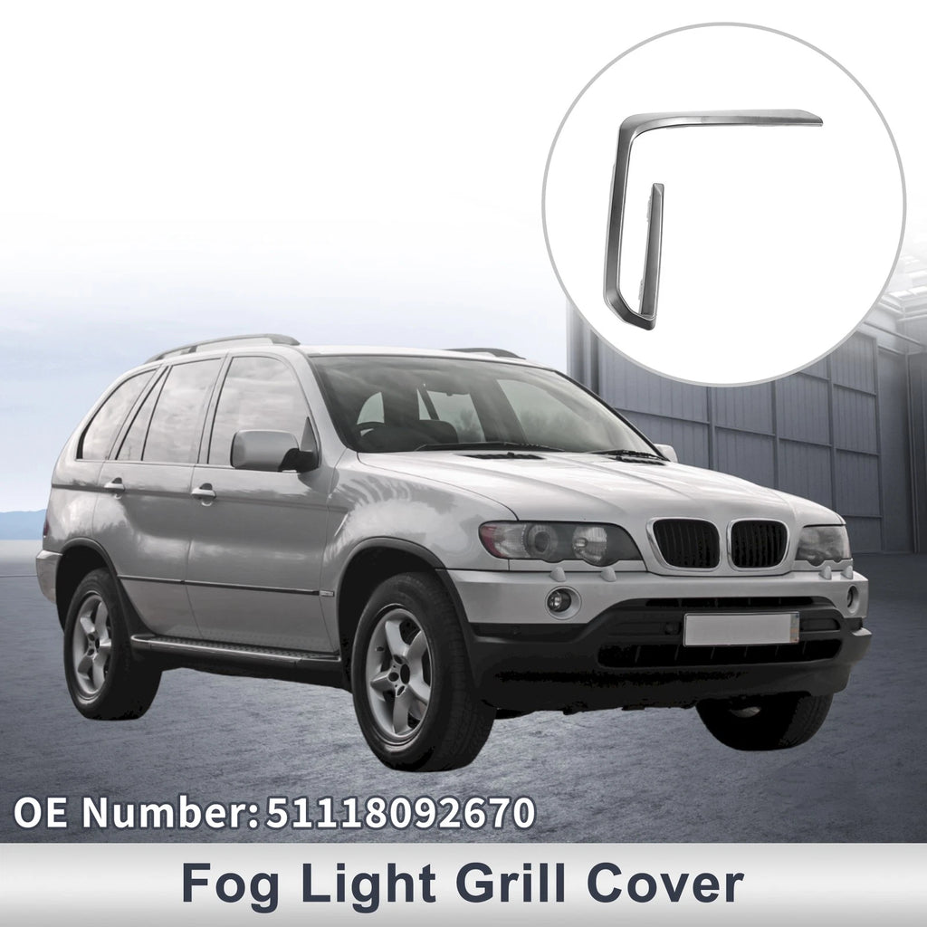 Front Right Fog Light Grill for BMW X5 (2019–2023) Replacement