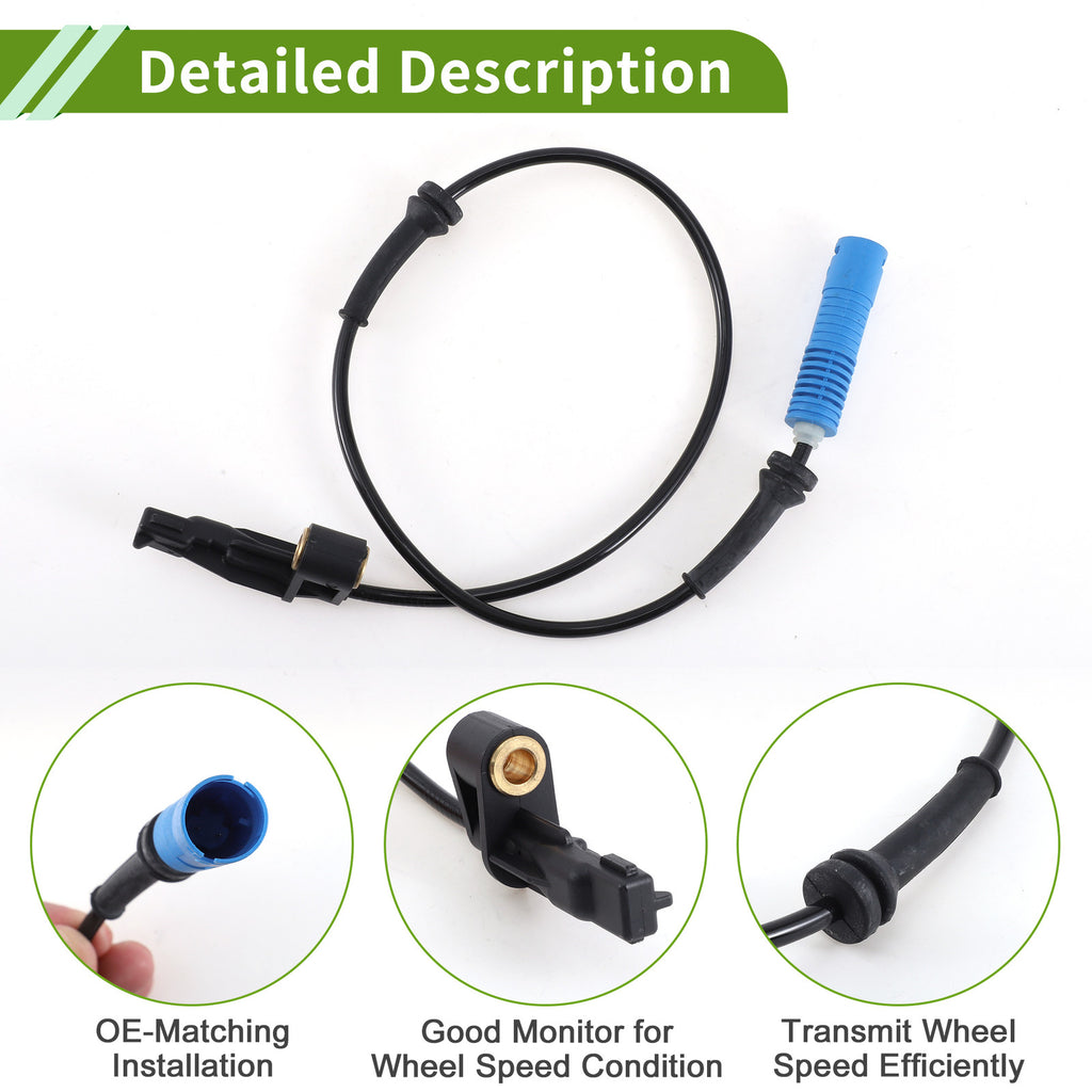 ABS Wheel Speed Sensor Replacement for BMW Z3 (2001–2002)