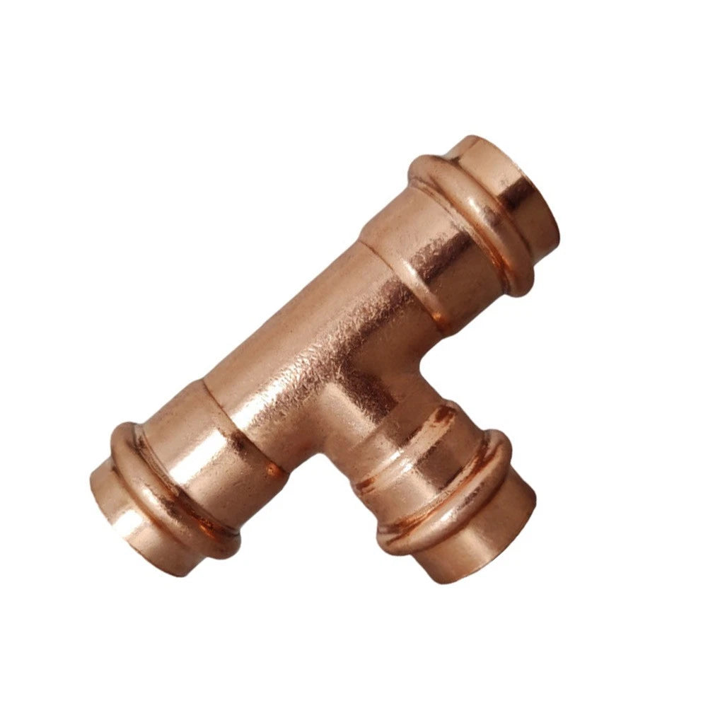 Press Fit Copper Pipe Fitting for Heat Pump and Air Conditioning Systems