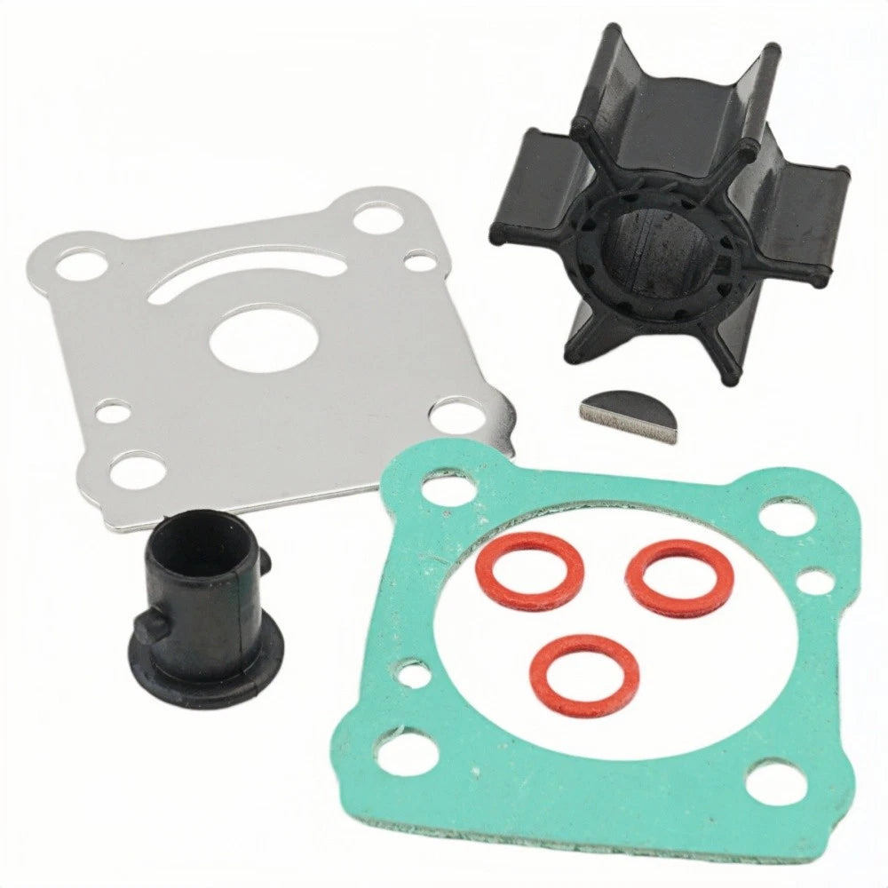 Water Pump Impeller Service Kit for Yamaha 2 Stroke 6 8 HP Outboard (6G1-44352-00)