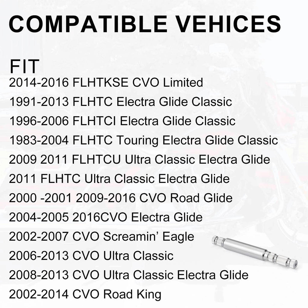 Shifter Shaft for FLHT Touring CVO Street Glide (1984–2016) Replaces 33709-82A