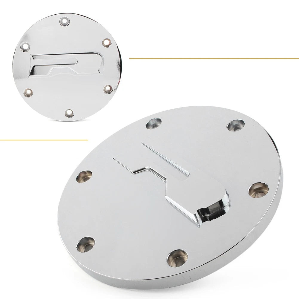 1PC Chrome Side Cover Cap for Suzuki Boulevard M109R (2006–2018)