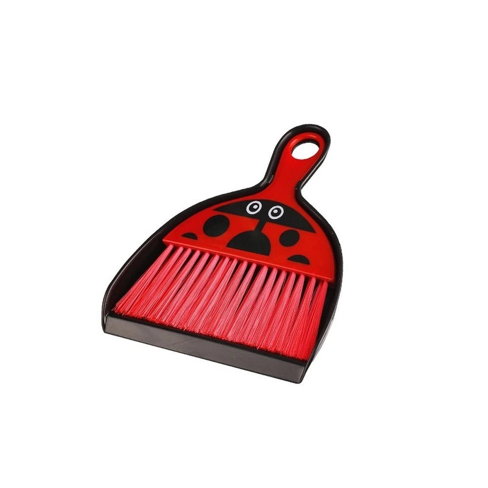 Broom Set with Ergonomic Dustpan for MINI