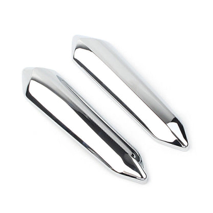 2pcs Windshield Windscreen Strut Covers Fit Honda Goldwing GL1800 2018-up Chrome