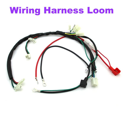 Wiring Harness Loom for Zongshen 190cc Engine (Electric Start)