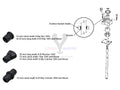 Water Pump Impeller Kit for Evinrude Johnson 9.9/15hp (2-Stroke & 4-Stroke)