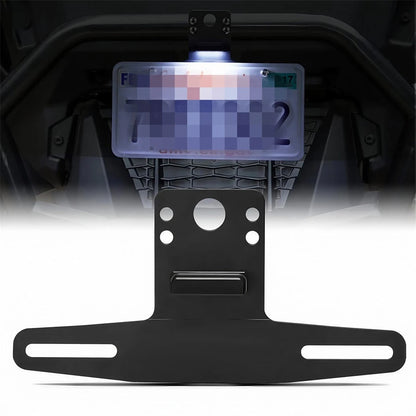 LED Lighted License Plate Holder for Polaris RZR PRO, Can Am X3