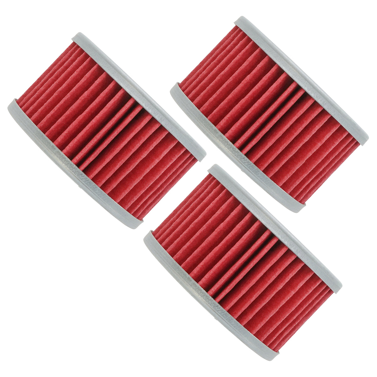 3 Pack Oil Filters Heavy Duty for Suzuki DR650S DR650SE (1990–2024)