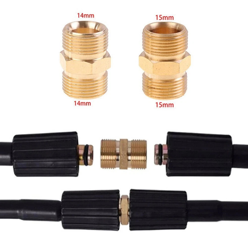 Replacement Hose Connector 14mm to 15mm Brass