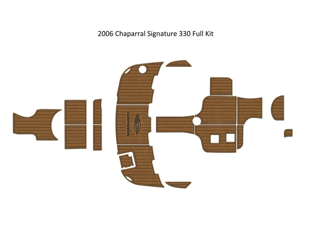 EVA Teak Deck Floor Pad for Chaparral Signature 330 (2006)