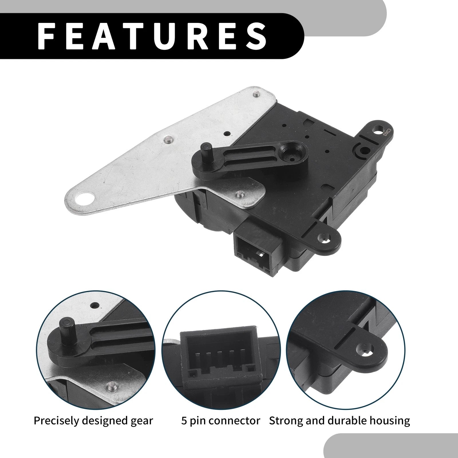 HVAC Heater Blend Door Control Actuator Replacement for Hyundai Elantra (2001–2006)