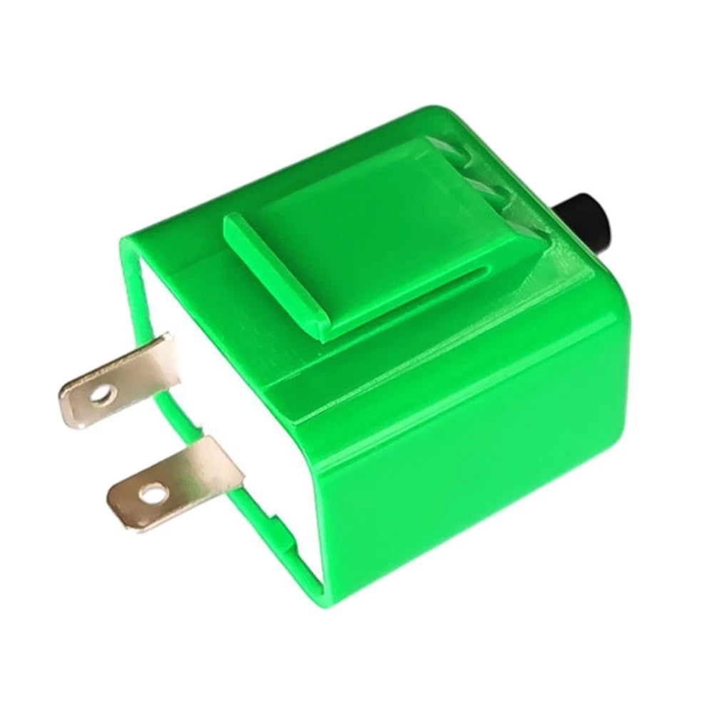 Adjustable Light Relay for Motorcycle LED Turn Signal Indicator 2 Pin