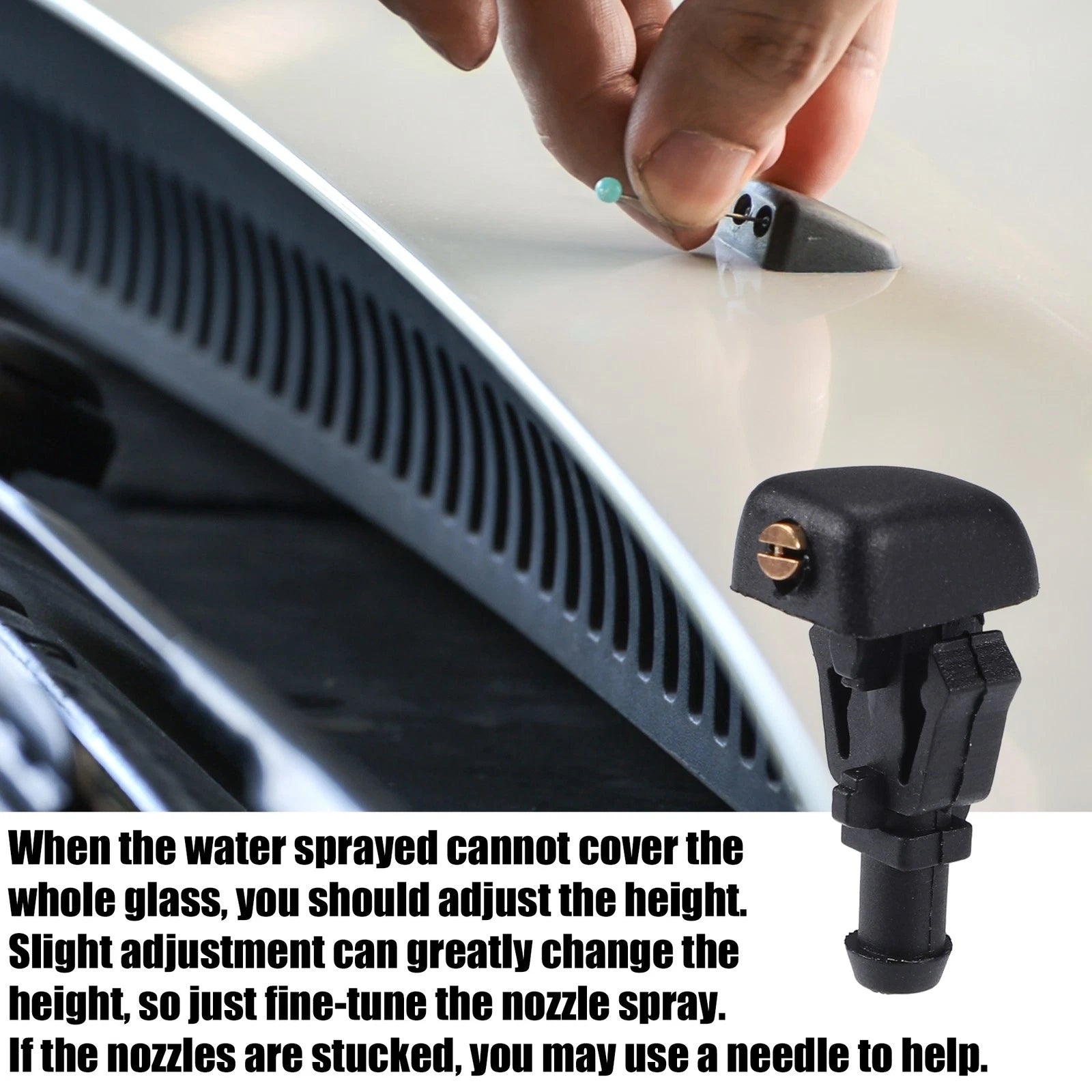 Windshield Washer Nozzle Spray Replacement for Ford Crown (2010–2011)