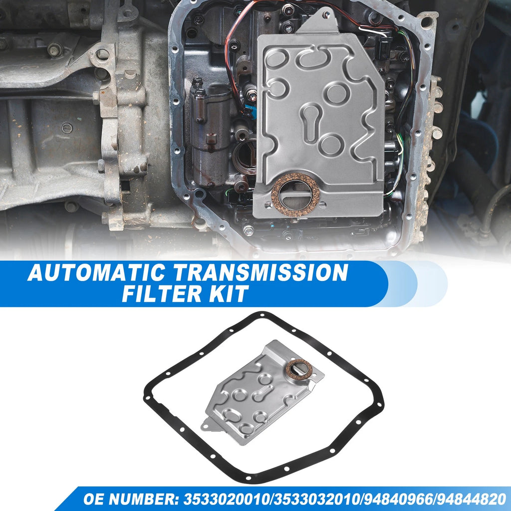 Transmission Filter Oil Pan Gasket Replacement for Toyota A130 A140 (2000–2016)