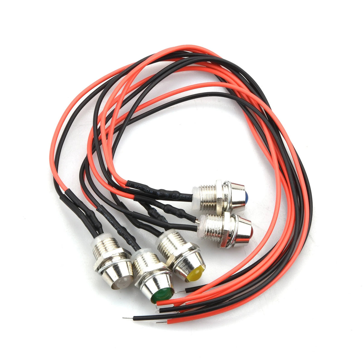 5-Pack LED Indicator Light Bulb for Universal Cars (22cm)